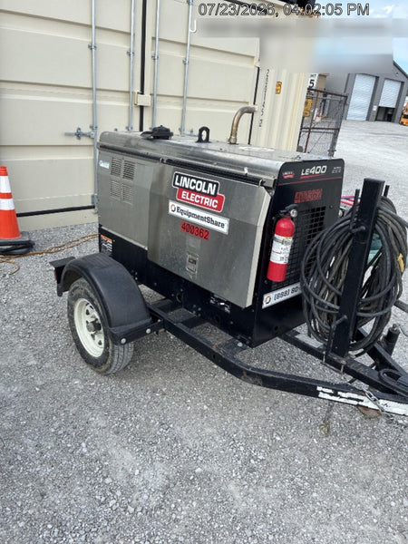 2024 Lincoln Electric LE400 Kubota V1505, Trlr, Cable Rack, Light Kit, ES Decals, T3