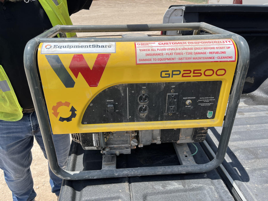 2021 WACKER NEUSON GP2500A