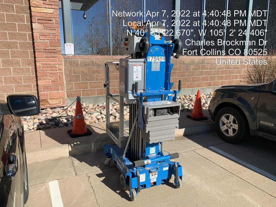 2021 GENIE AWP-30S DC