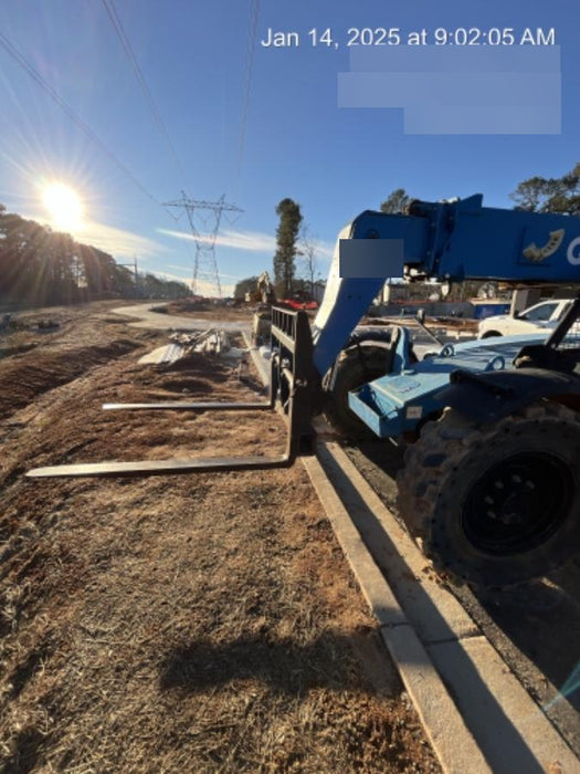 2018 Genie GTH-636 Genie GTH-636 w/Open ROPS, Solid Tires, beacon/work lights, 48" carriage/forks