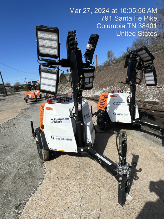 2023 Generac MLT2 Diesel, Flex Switch 120V Input, Powerzone Controller, 
(4) 320W LED Lights, 4kW Generator, 39.9 Gal Fuel Tank, 2" Ball, T3