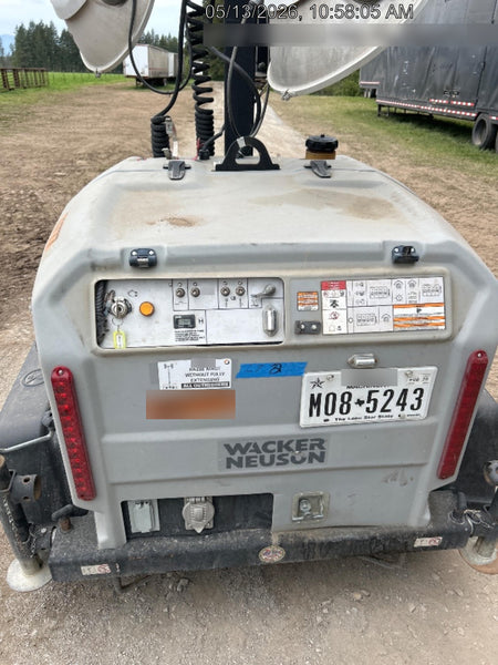 2019 Wacker Neuson LTV6K-MH Power mast, 1100W MH