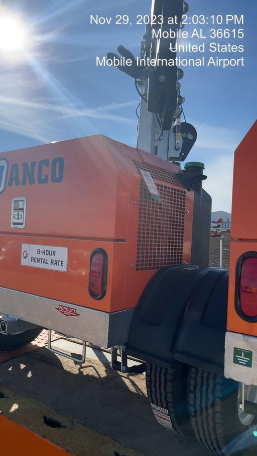 2023 Wanco WLTT-4MM4K Diesel, Deep Sea Controller, Shore Power Plug, Auto Start, (4) 350W LED Floodlights, 4kW Generator, 60 Gal Fuel Tank, 2" Ball, T3