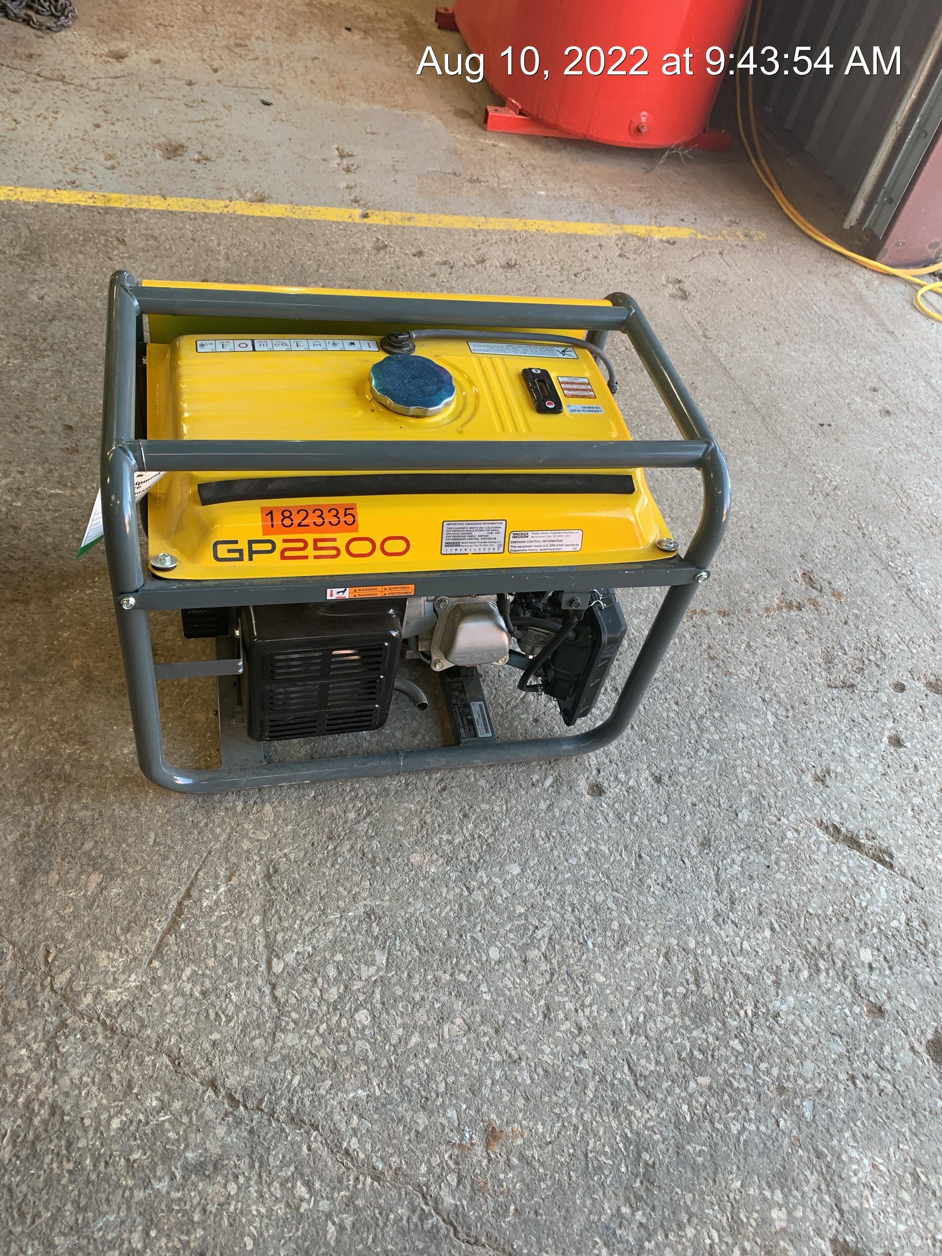 2021 WACKER NEUSON GP2500A