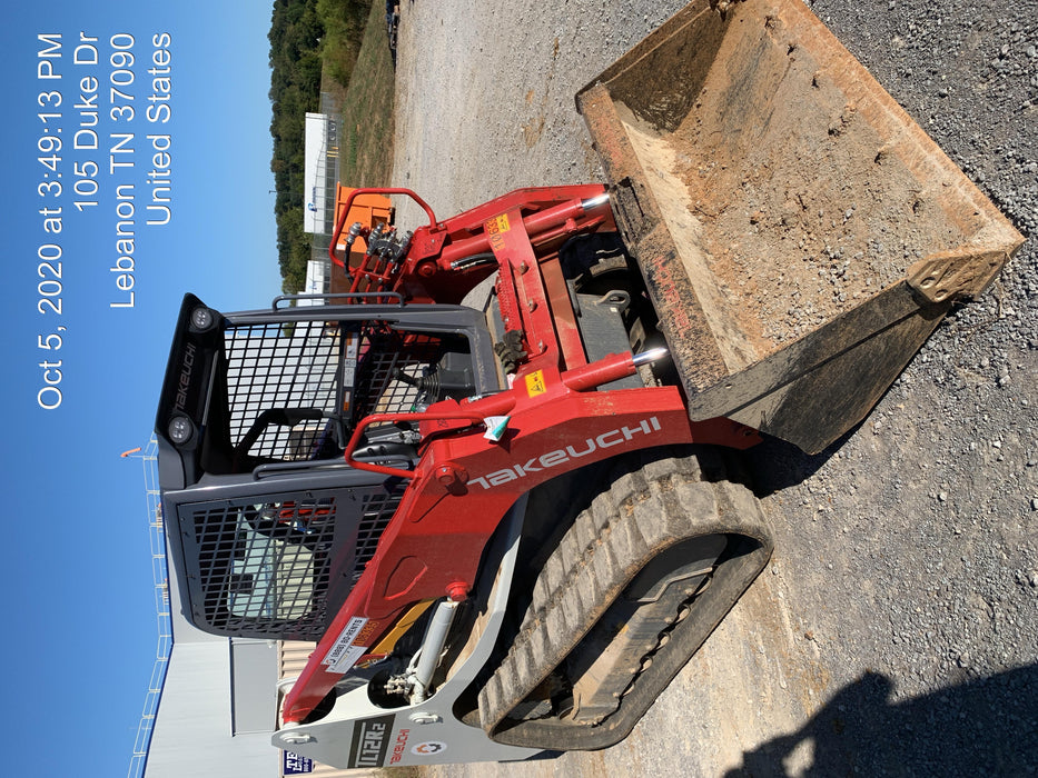 2020 Takeuchi TL12R2-R Canopy, 111hp, Manual QC