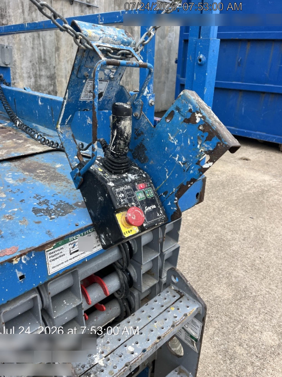2019 Genie GS-1930 Fixed Rails with Chain Entry