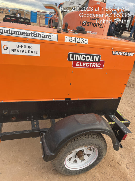 2021 Lincoln Electric Vantage 322 VANTAGE 322 READY-PAK 3