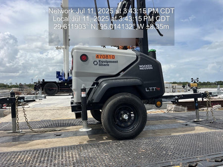 2024 Wacker Neuson LTT4 Diesel, Kohler KDW702, Deep Sea Controller, Auto Start, LED 320W, Bypass Outlet, T3