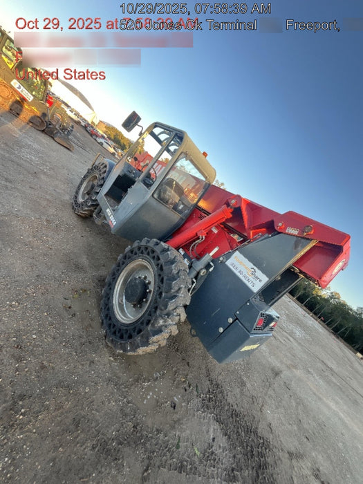 2018 Manitou MTA8044 MTA 8044 - 74 HP T4, Canopy, Worklights/Strobe, Beacon, 66" Carriage, 48" Forks, Solid Tires, Lift Hook, Aux Hydraulics