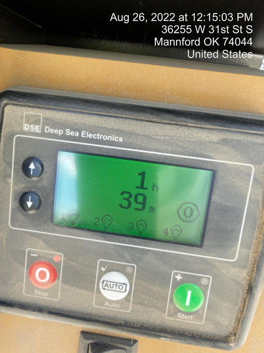 2022 Allmand NLV3GR (4) LED Light Fixture 350W, 23' Vertical Mast, 3kW Prime, Towable, Deep Sea L401, Leveling Jacks, Yanmar T4F 5.8hp