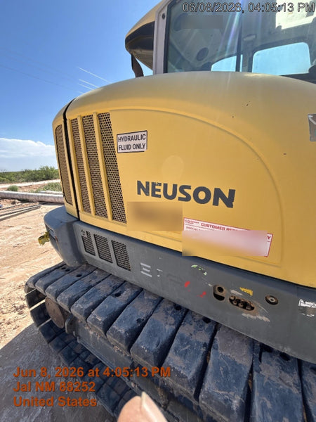 2019 Wacker Neuson ET90 Enclosed Cab, Hybrid Tracks, Long Dipperstick, T4, Hydraulic Thumb w/Manual QC, Buckets: 18/24/36"