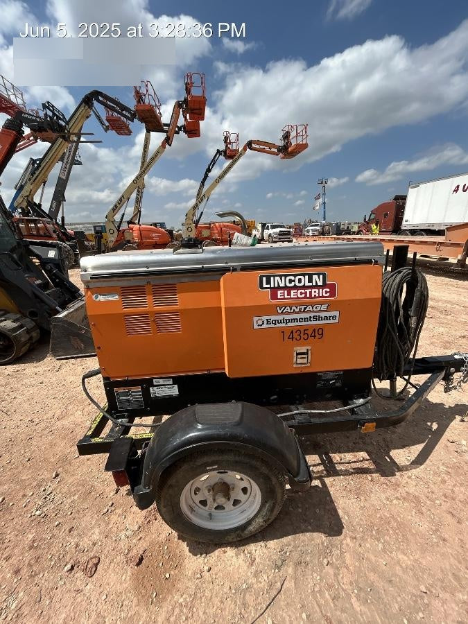 2021 Lincoln Electric Vantage 322 VANTAGE 322 READY-PAK 3
(EQUIPMENTSHARE)