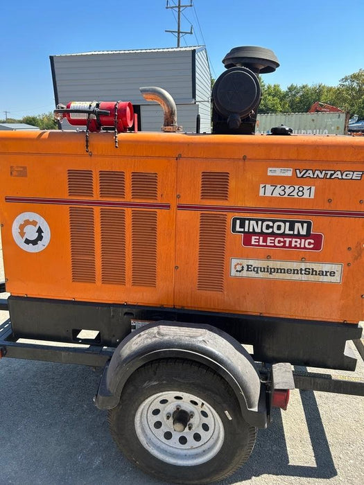 2021 Lincoln Electric Vantage 549X Ready Pak 3, ORANGE (includes trailer, cable rack, fender light kit)
