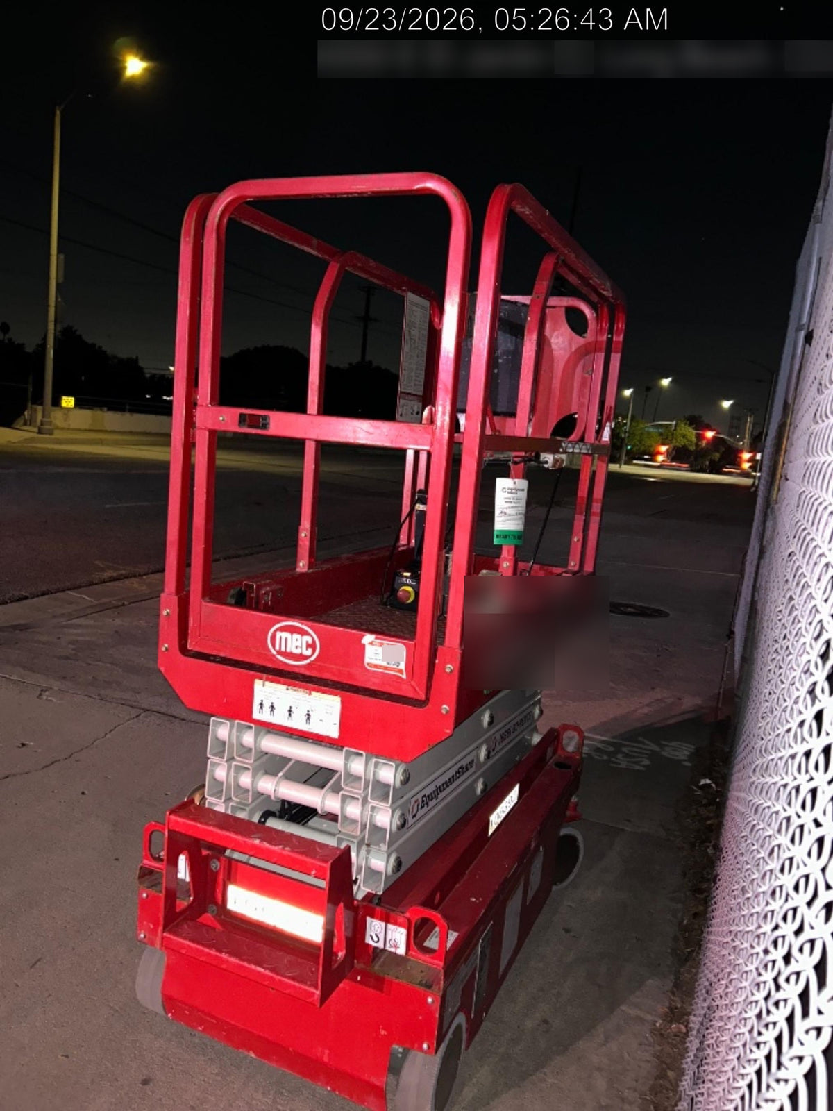 2020 MEC 1330SE Solid NM Tires, Steel Swing out Doors, LCS, Beacon, 900W Inverter