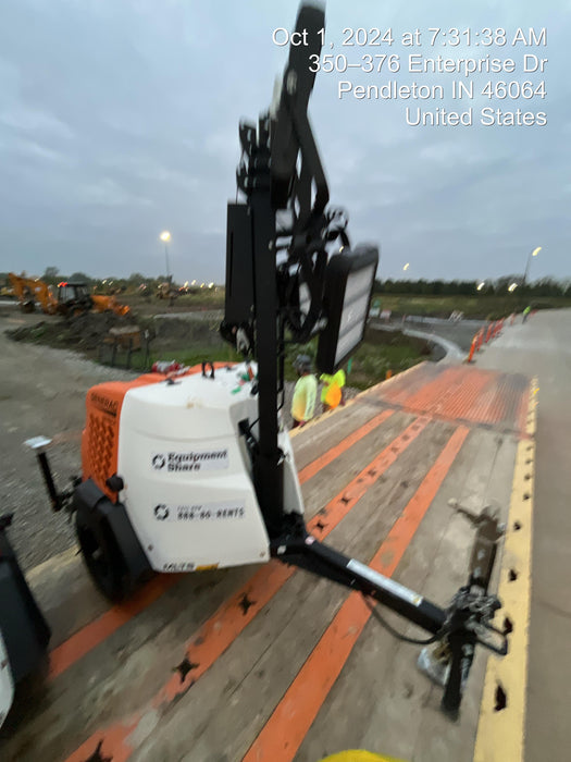 2024 Generac MLT2 Diesel, Flex Switch 120V Input, Powerzone Controller, 
(4) 320W LED Lights, 4kW Generator, 39.9 Gal Fuel Tank, 2" Ball, T3