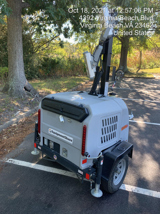 2020 Wacker Neuson LTV6K LTV6K-METAL HALIDE LIGHT TOWER 60HZ KUBOTA LED 300