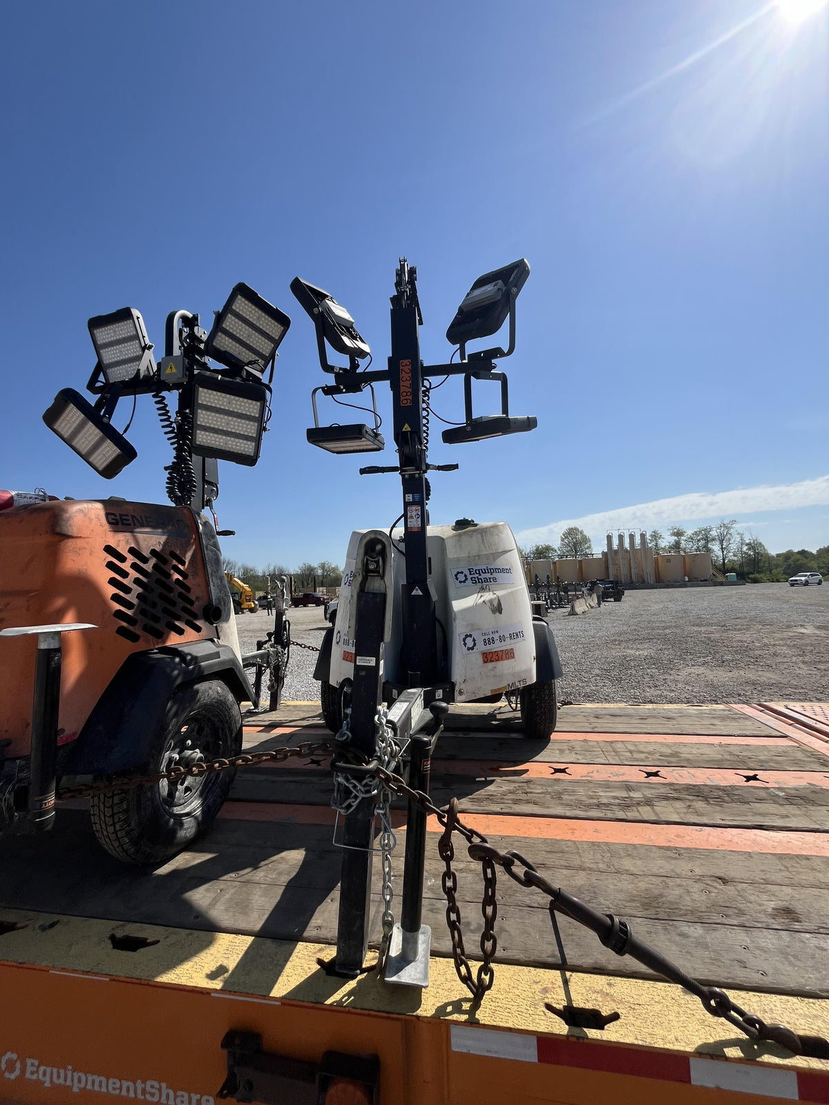 2023 Generac MLT2 Diesel, Flex Switch 120V Input, Powerzone Controller, (4) 320W LED Lights, 4kW Generator, 39.9 Gal Fuel Tank, 2" Ball, T3