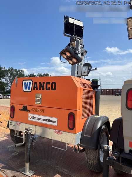 2024 Wanco WLTT-4MM4K Diesel, Deep Sea Controller, Shore Power Plug, Auto Start, (4) 350W LED Floodlights, 4kW Generator, 60 Gal Fuel Tank, 2" Ball, T3
