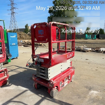 2017 MEC 1330SE 13' Scissor Lift w/Full 2 Year Extended Warranty