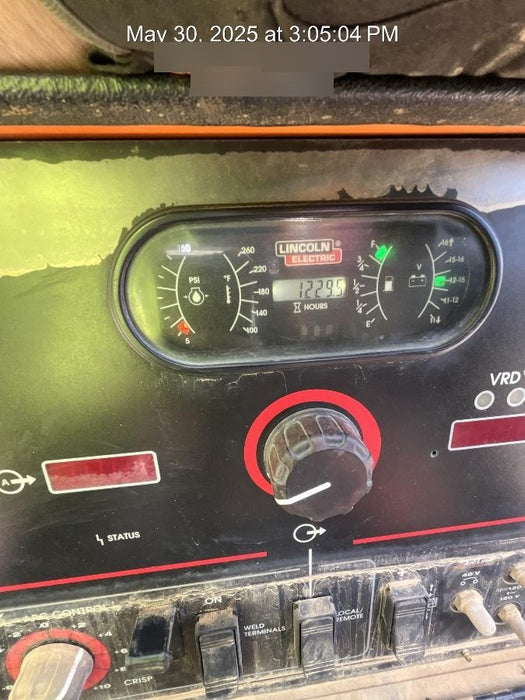 2021 Lincoln Electric Vantage 549X Ready Pak 3, ORANGE (includes trailer, cable rack, fender light kit)