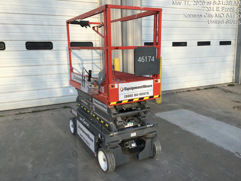 2019 Skyjack SJIII-3219 Standard Options, Trojan Batteries