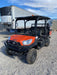 Kubota RTV-X1140W-H Canopy, 4-Seater, Diesel, Windshield Acrylic Clear, LED Strobe, Backup Alarm