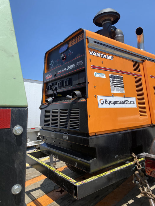 2021 Lincoln Electric Vantage 549X Ready Pak 3, ORANGE (includes trailer, cable rack, fender light kit)