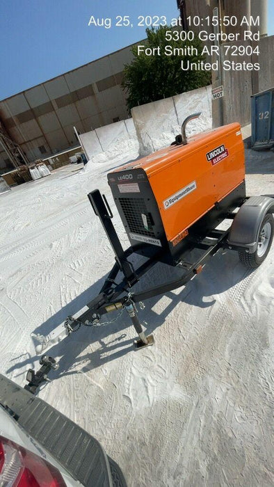 2023 Lincoln Electric LE400 Kubota V1505, Trlr, Cable Rack, Light Kit, ES Decals, T3