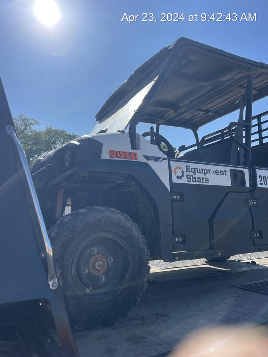 2018 Kawasaki MULE PRO-DX Kawasaki Mule 4x4 Diesel UTV w/Hard Top, Windshield, Beacon, Backup Alarm, ES Keypad/Hardware Installed