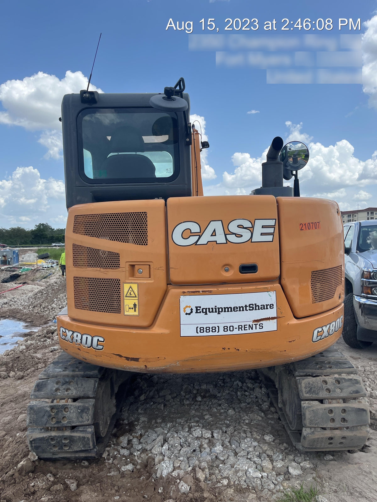 2018 CASE CX80C