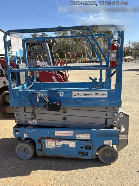 2019 Genie GS-1930 Fixed rails with chain Entry