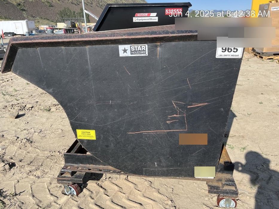 2020 STAR INDUSTRIES M-1820 - Self-Dump Hopper