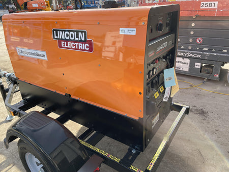 2022 Lincoln Electric LE400 Kubota V1505, Trlr, Cable Rack, Light Kit, ES Decals, T3
