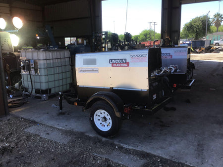 2019 Lincoln Electric Vantage 322 Lincoln Vantage 322 Welder w/Trailer, Light Kit, Cable Rack