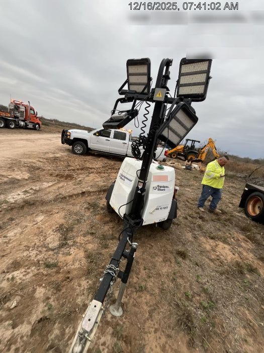 2023 Generac MLT2 Diesel, Flex Switch 120V Input, Powerzone Controller, 
(4) 320W LED Lights, 4kW Generator, 39.9 Gal Fuel Tank, 2" Ball, T3