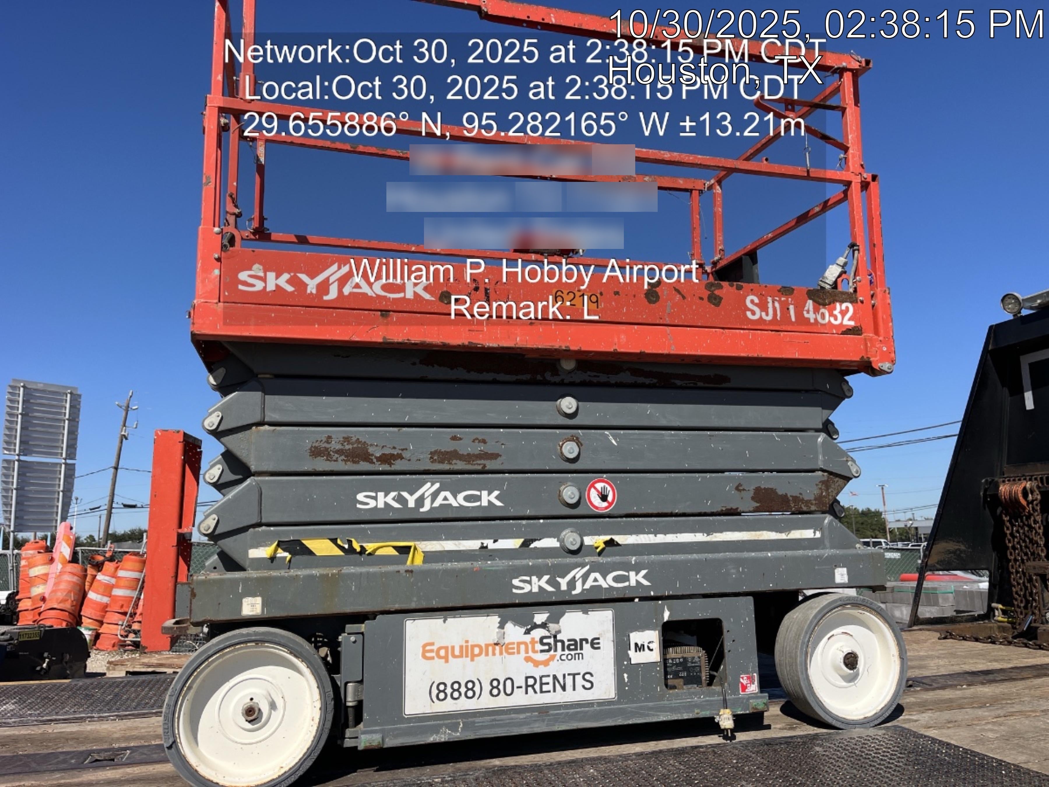 2017 Skyjack SJIII-4632 Skyjack SJ4632, Trojan Battery Set, Extended Warranty 5yr/5k hr