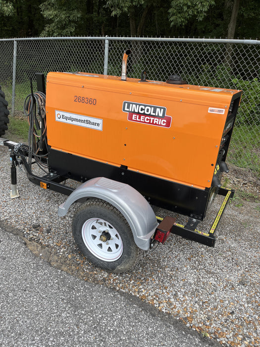 2022 Lincoln Electric LE400 Kubota V1505, Trlr, Cable Rack, Light Kit, ES Decals, T3