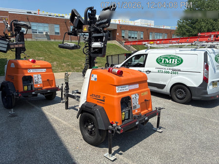 2024 Generac MLT2 Diesel, Flex Switch 120V Input, Powerzone Controller, 
(4) 320W LED Lights, 4kW Generator, 39.9 Gal Fuel Tank, 2" Ball, T3