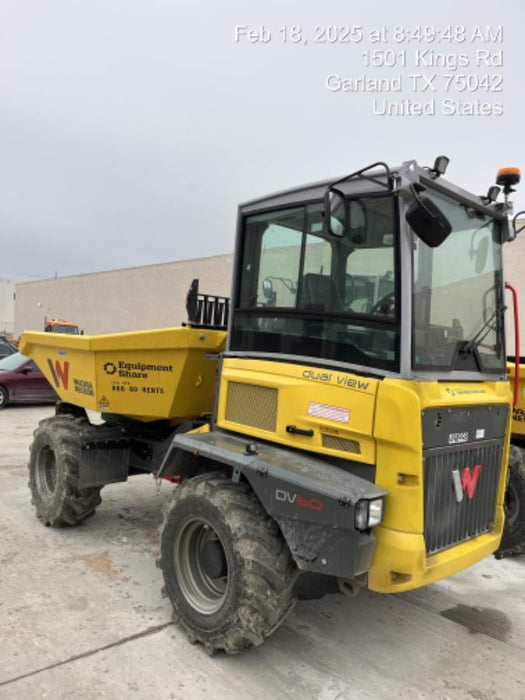 2025 WACKER NEUSON DV604 Cab Standard Tires