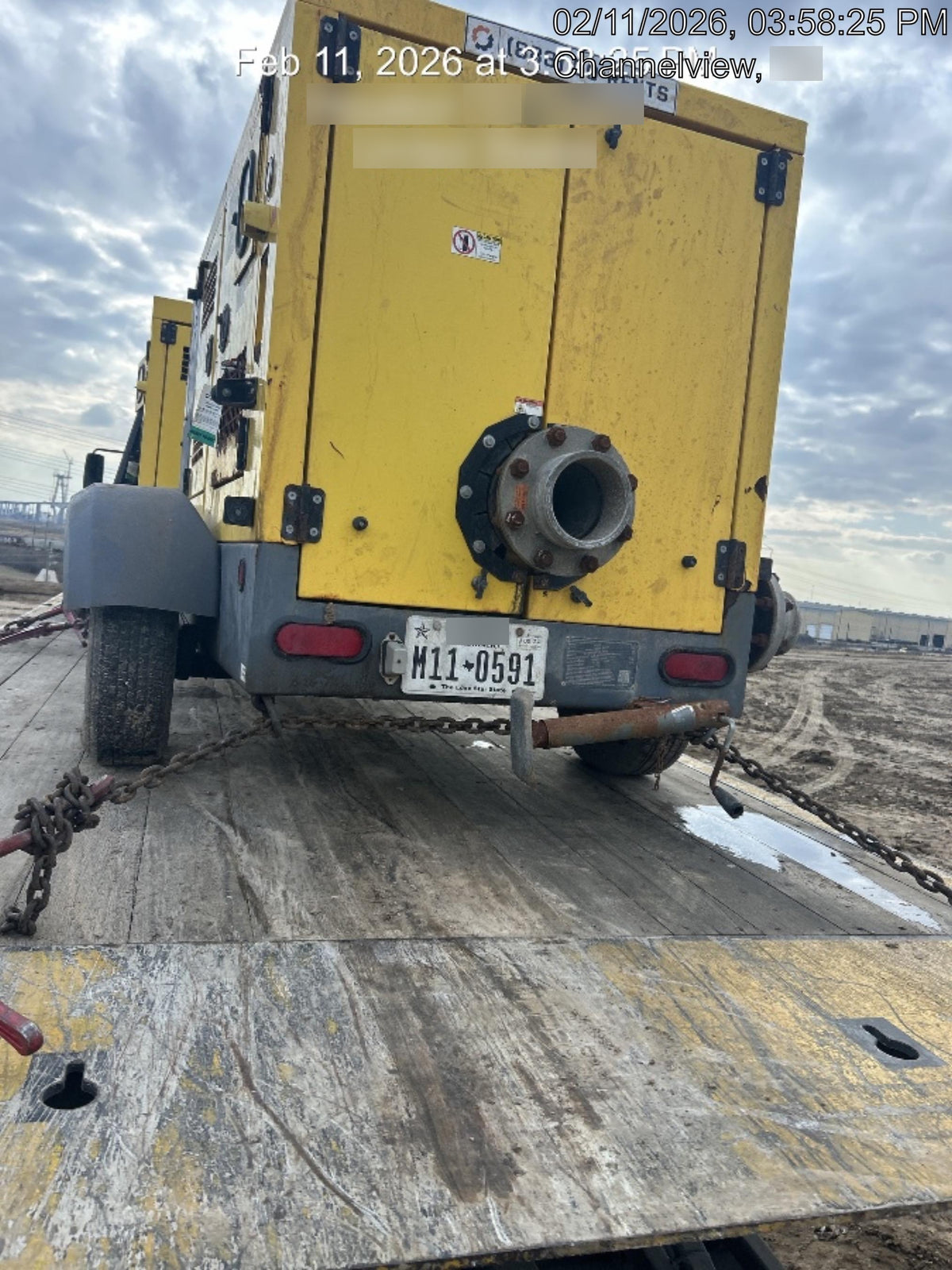 2020 ATLAS COPCO PAS 100 HF CS Enclosed