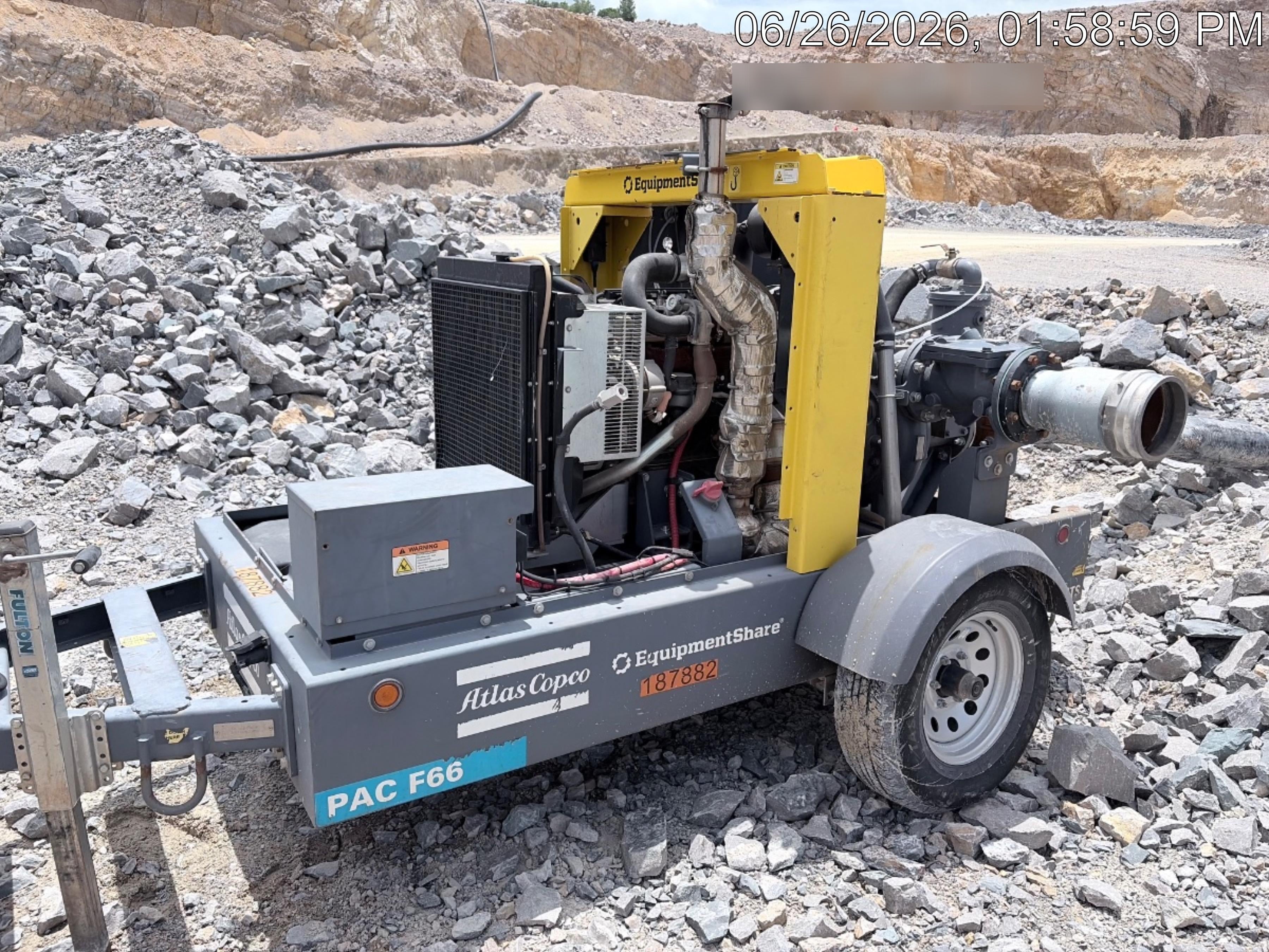 2021 ATLAS COPCO PAC F66 KD