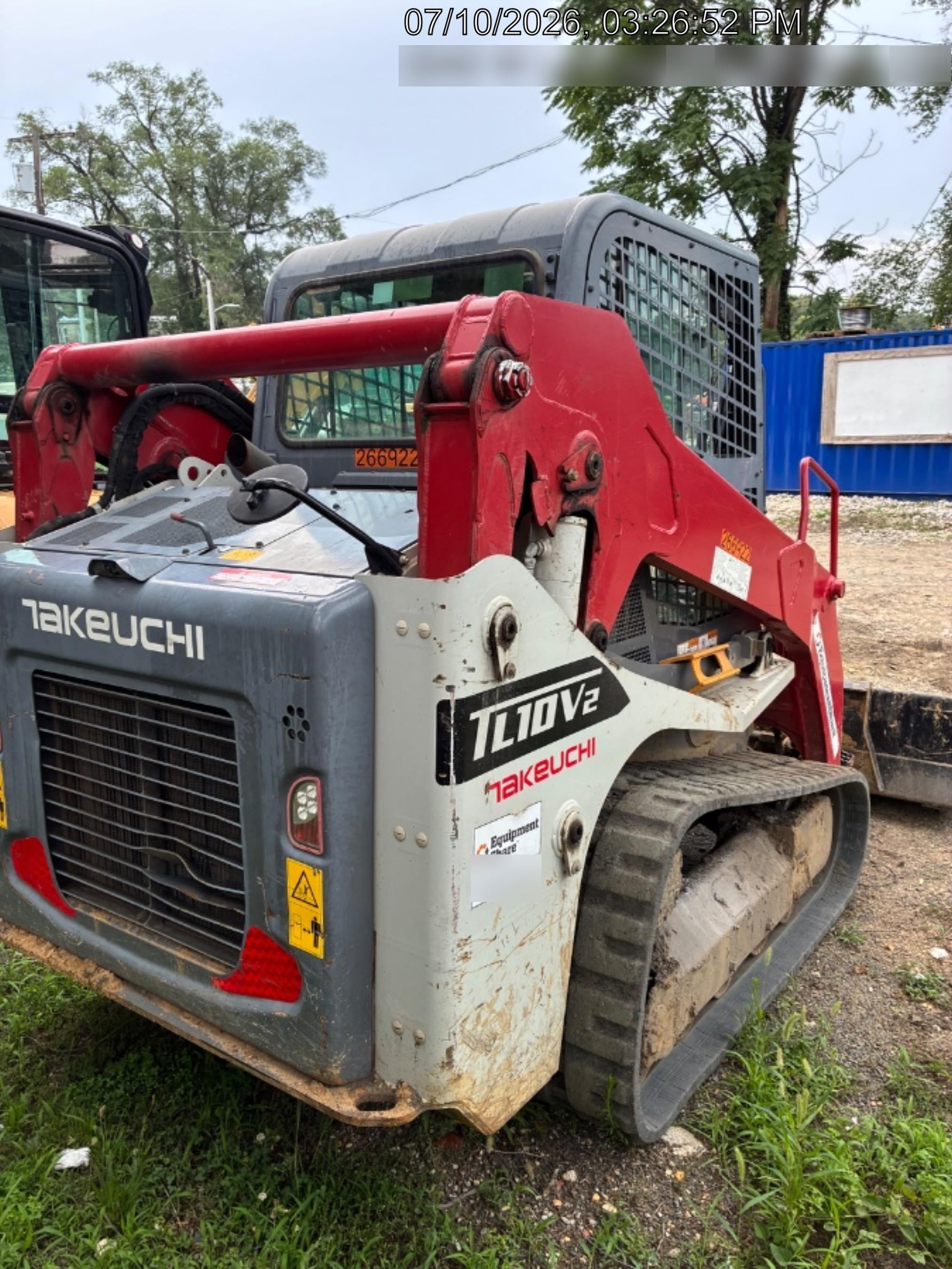 2022 TAKEUCHI TL10V2-CR