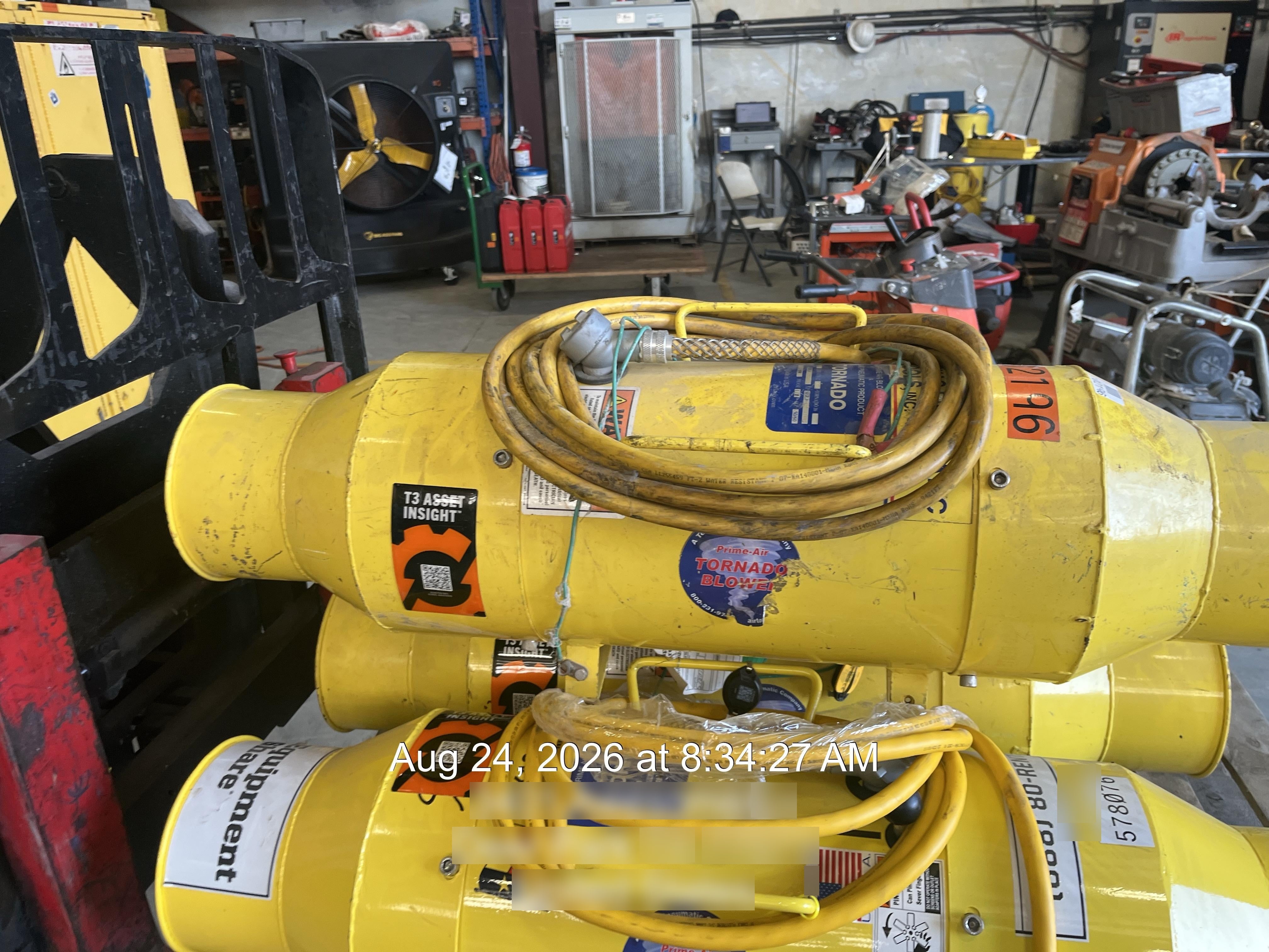 2025 TEXAS PNEUMATIC TOOLS, INC. TB-8-EXP