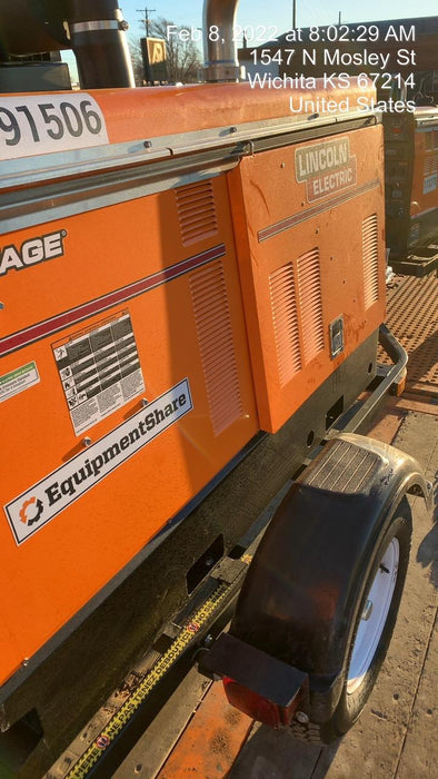 2021 Lincoln Electric Vantage 549X Ready Pak 3, ORANGE (includes trailer, cable rack, fender light kit)