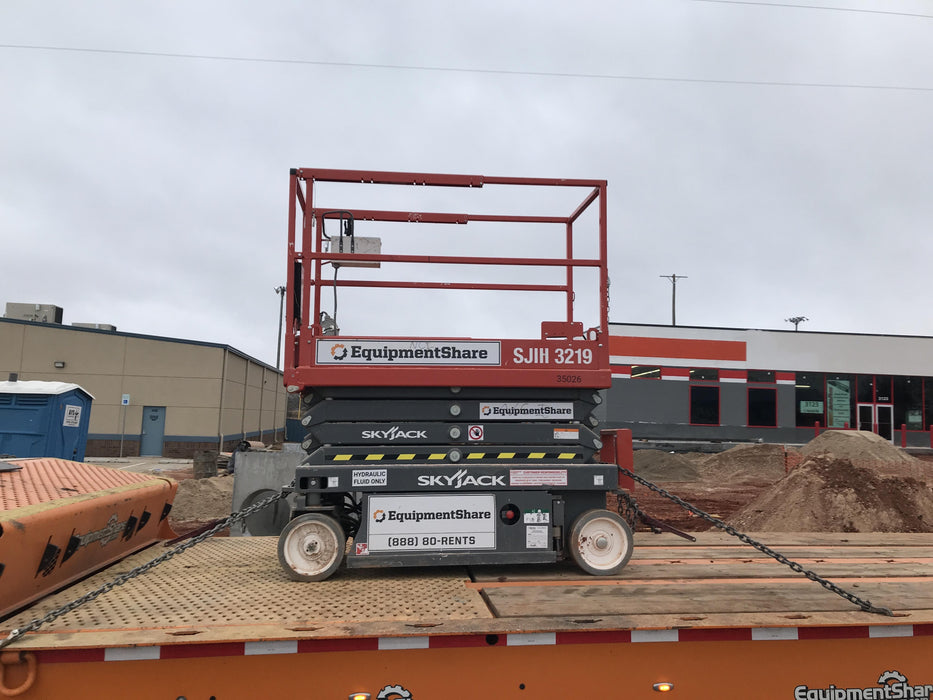 2019 Skyjack SJIII-3219 Standard Options, Trojan Batteries