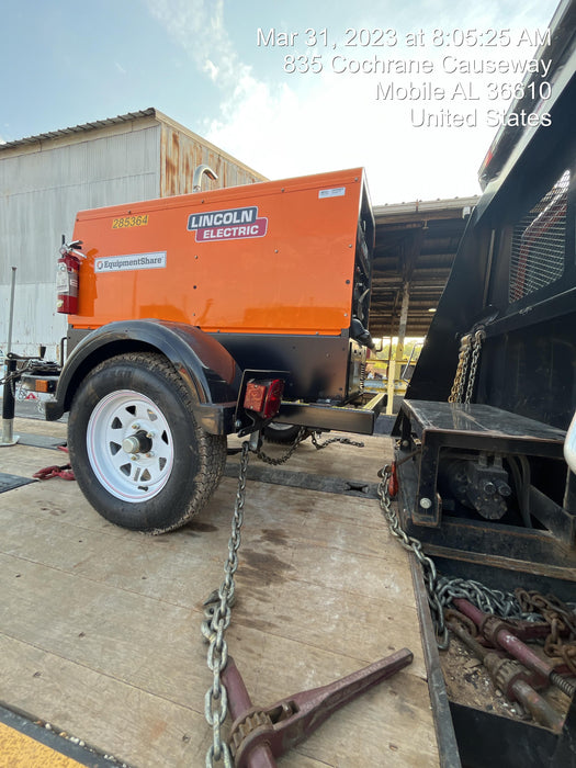 2022 Lincoln Electric LE400 Kubota V1505, Trlr, Cable Rack, Light Kit, ES Decals, T3