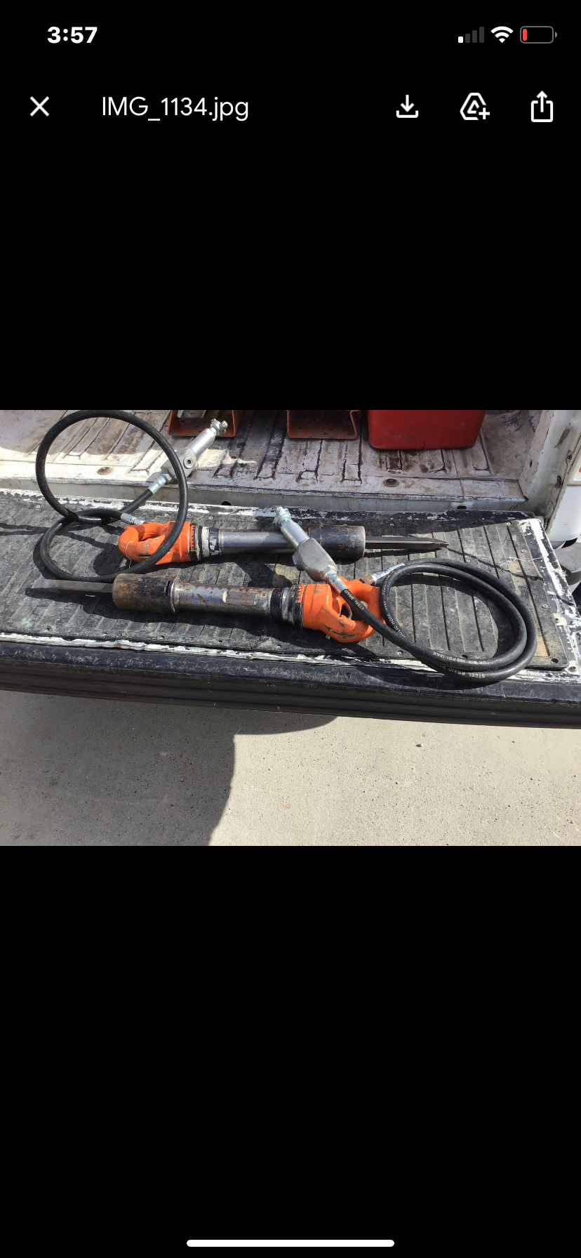 2020 MICHIGAN PNEUMATIC MP-133-ORANGE-NEP
