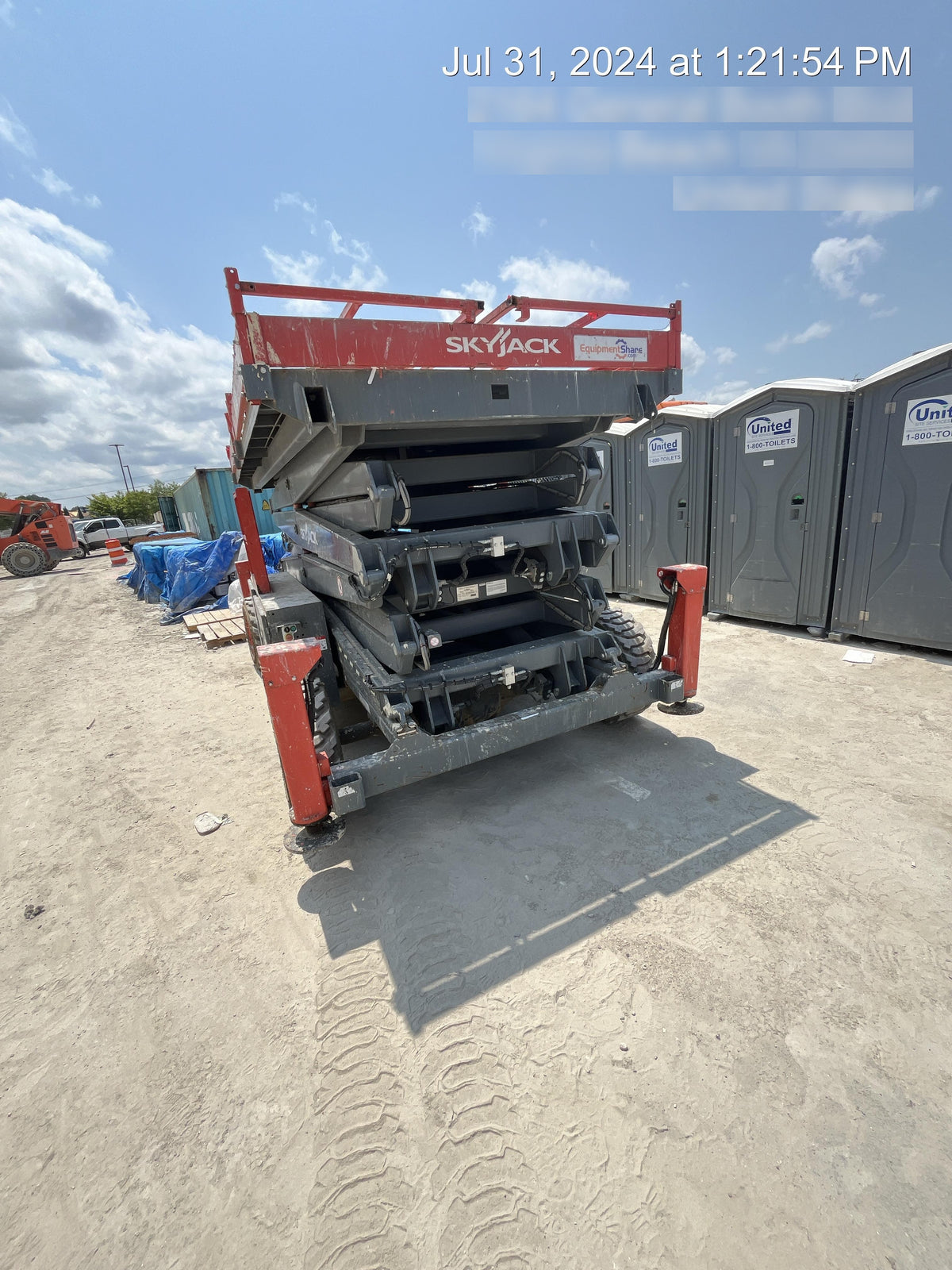 2016 SKYJACK SJ9250 RT