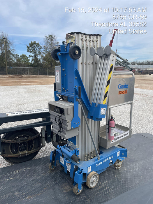 2021 GENIE AWP-30S DC