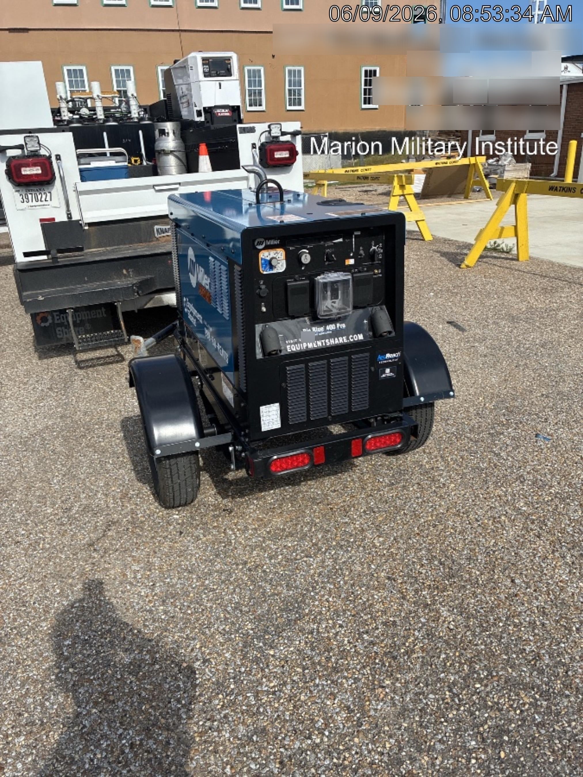 2026 MILLER ELECTRIC BIG BLUE 400